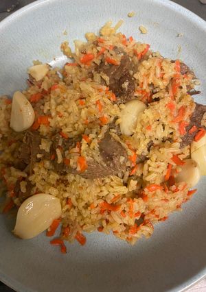 A picture of Uzbek Pilaf Rice.