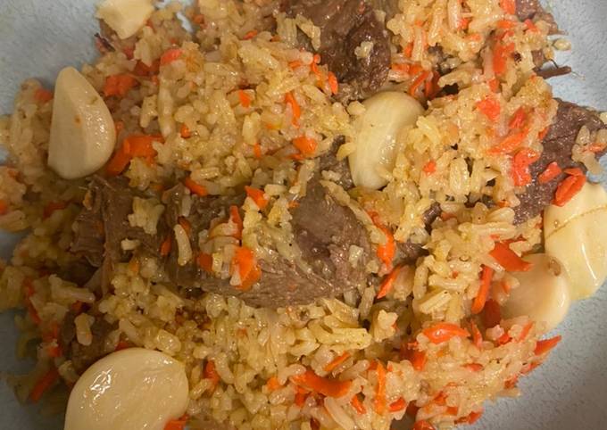 Step-by-Step Guide to Prepare Super Quick Homemade Uzbek Pilaf Rice