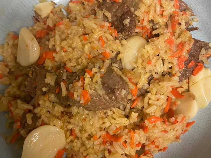Simple Way Make Recipe Uzbek Pilaf Rice that is Delicious, So Delicious}