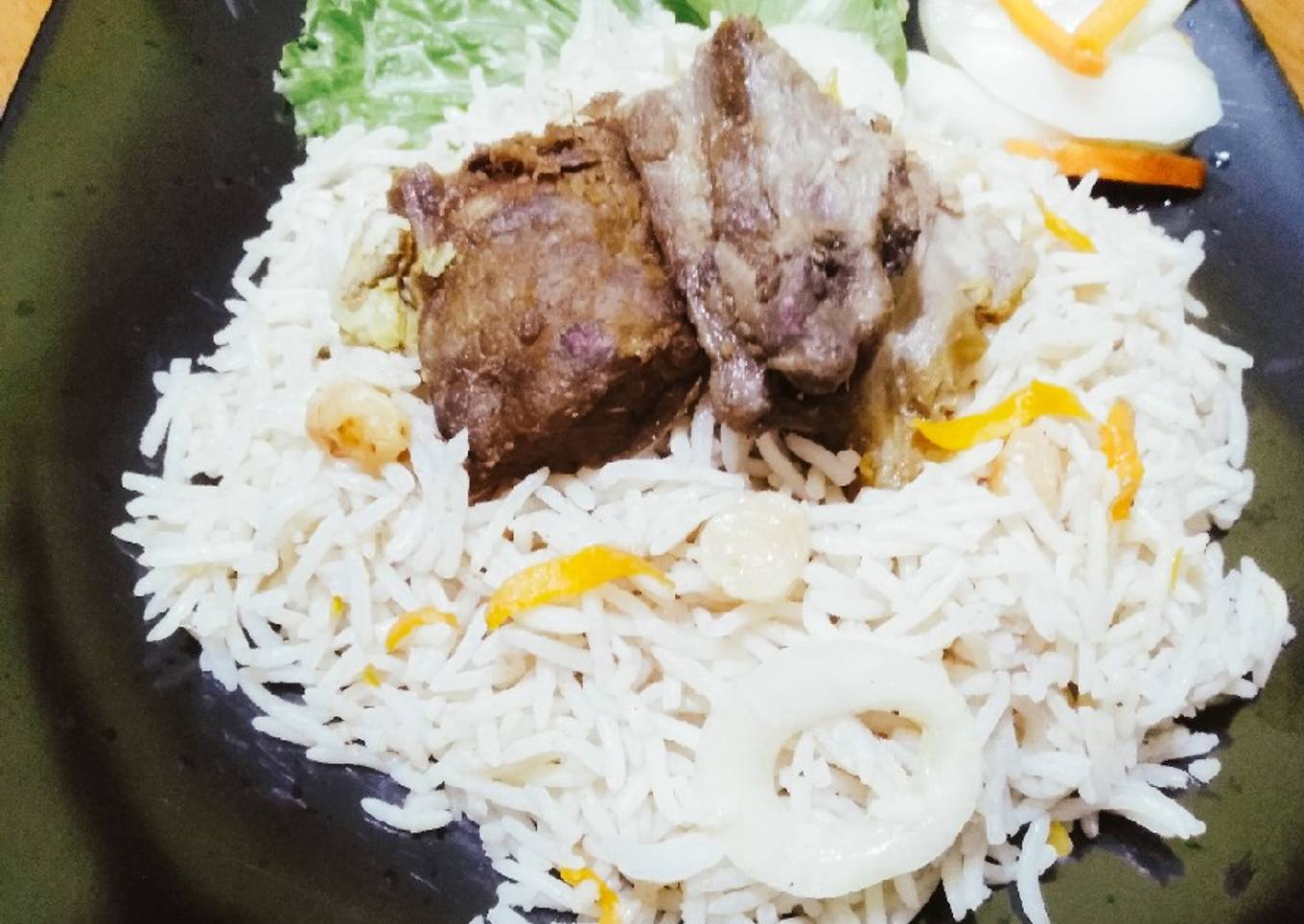 Nasi kebuli kambing