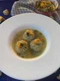 Canederli in brodo di verdura
