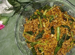 Foto resep Mie burung dara bumbu sederhana