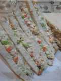 Continental veggietable sandwiches