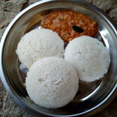 Idli Savoury steamed Rice Cakes#boiledsnacks A picture of Idli Savoury steamed Rice Cakes#boiledsnacks.