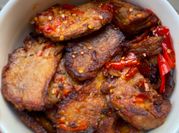 Gambar empal daging sapi rebus