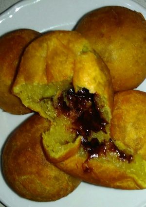 Foto resep Bola ubi isi coklat