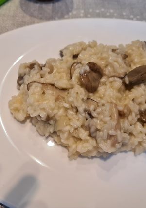 Una foto de Risotto de setas