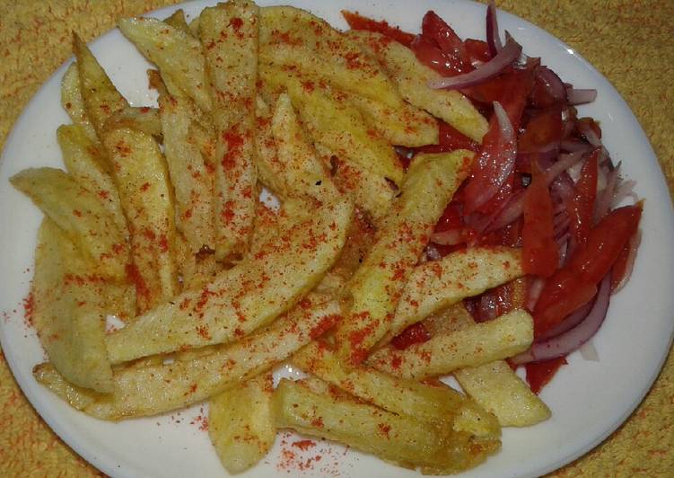 How to Prepare Chillie fries