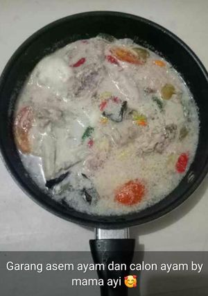 Foto resep 2.Garang asem ayam dan telor enakk simple