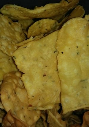 Foto resep 86.Keripik Bawang No Telur & No Margarin