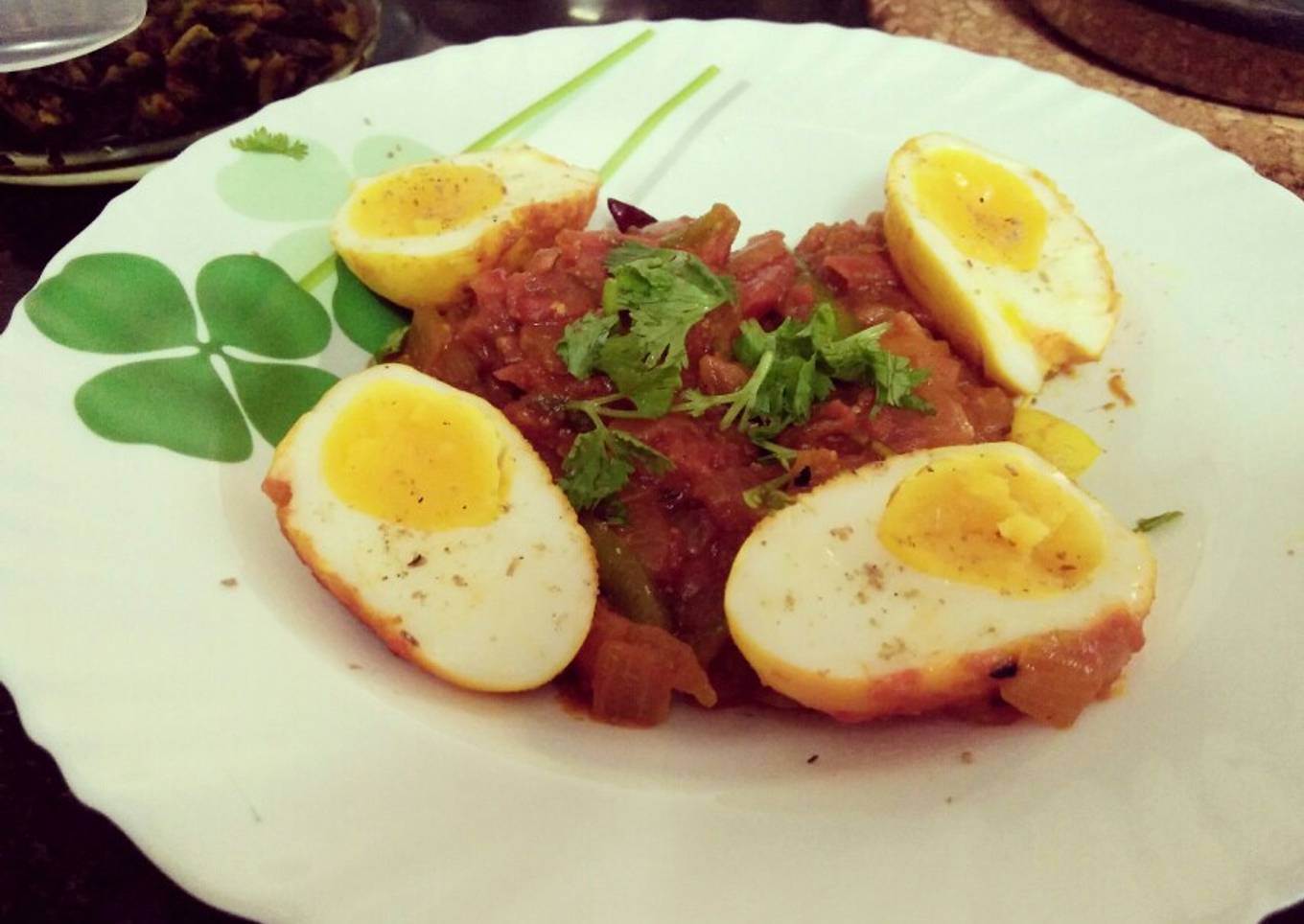 Egg dry masala