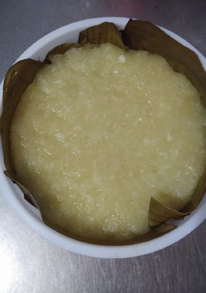 Hình của món Bánh khoai mì. cốt dừa hấp.