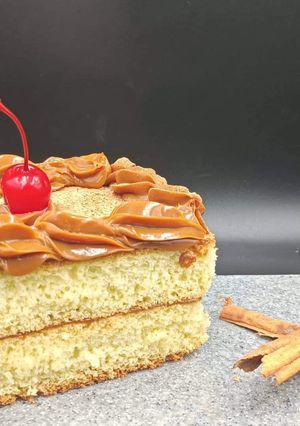 Una foto de Encanelado. (Postre Peruano)