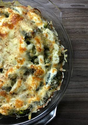 Tofus rakott brokkoli recept fotója