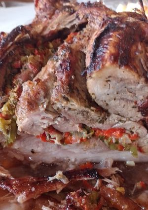 A picture of Stuffed Pork Shoulder.