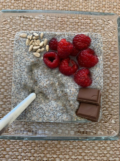 Una foto de Pudín de Chía - Desayuno Rápido Saludable