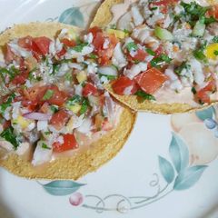 A picture of Ceviche de Pescado.