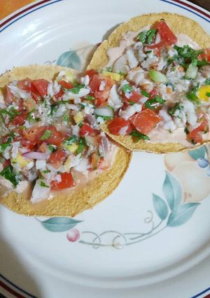 A picture of Ceviche de Pescado.