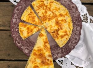 Una foto de Quiche de palmitos
