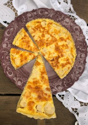 Una foto de Quiche de palmitos