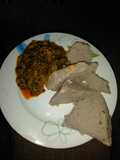 Native moi moi (ekuru in Yoruba)