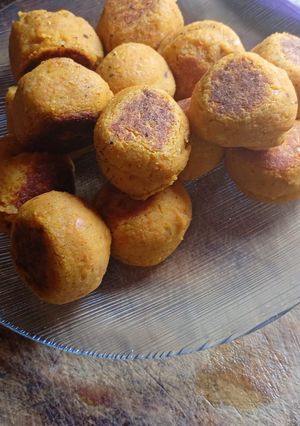 Una foto de Bolitas de Zanahoria y Queso Mozzarella