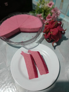 Foto resep Puding busa buah naga