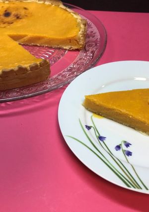 Una foto de Tarta de calabaza o pumpkin pie