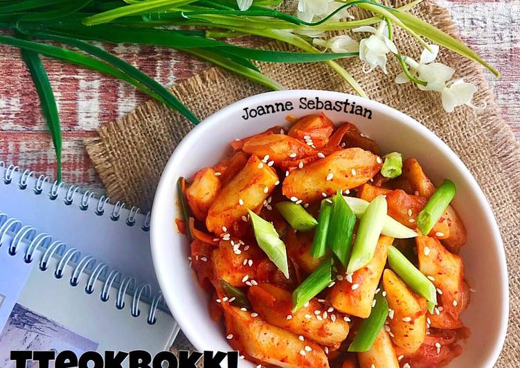 Bahan-bahan Tteokbokki 떡볶이 Sederhana Untuk Jualan