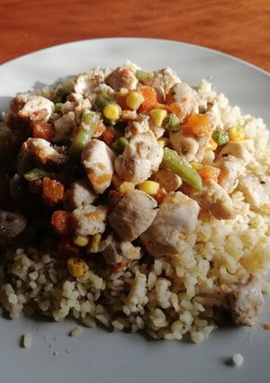 Mexikói zöldséges csirkemell recept fotója
