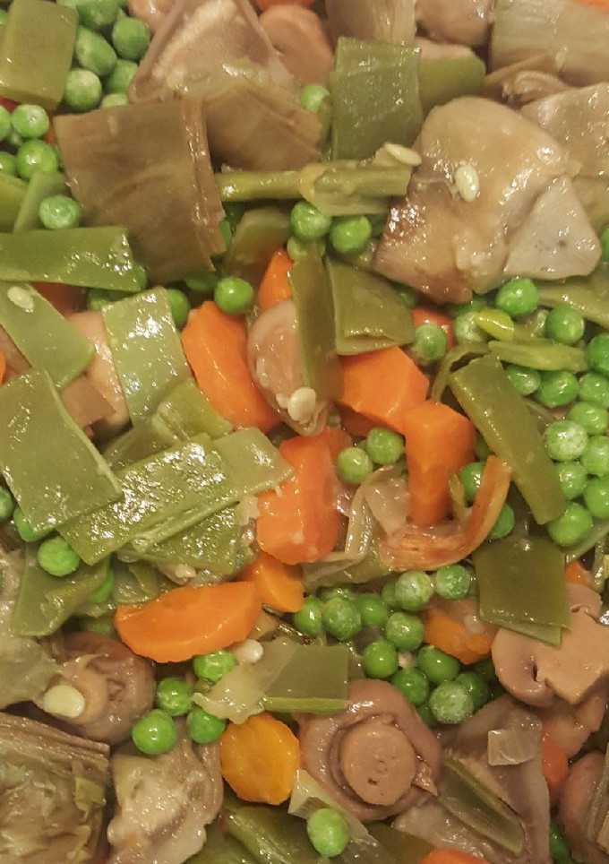 Una foto de Menestra de verduras