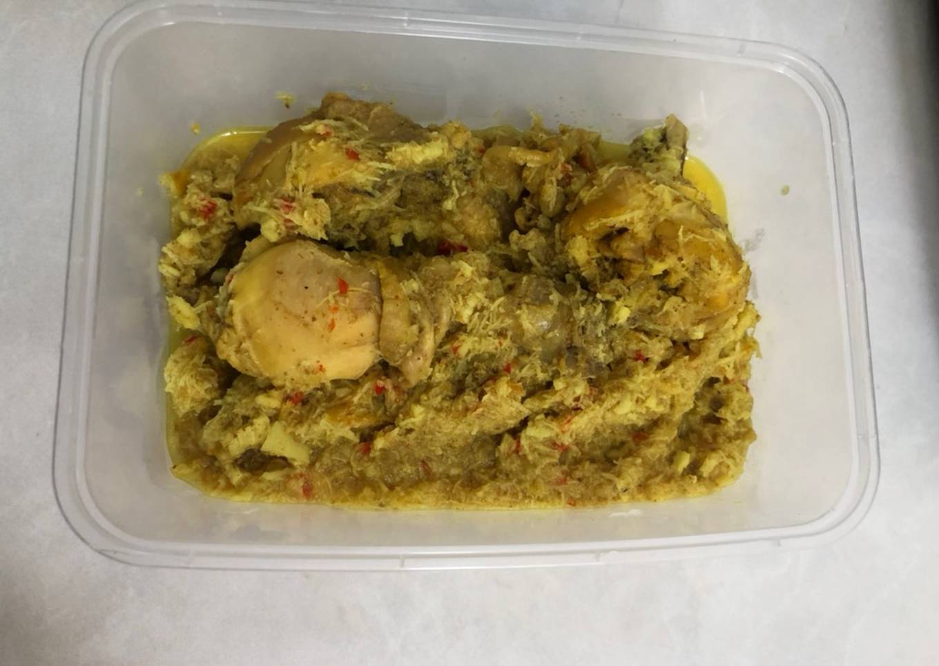 Ayam kelapa kuah