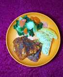 Menu diet : grilled pan fillet ikan patin (tanpa minyak)