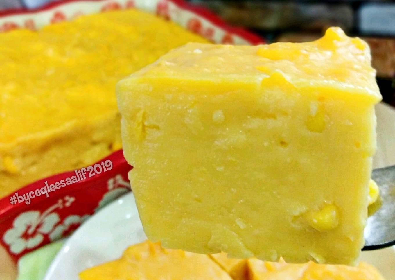 puding jagung manis