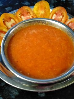 टमाटर की तीखी चटनी (tamatar ki tikhi chutney recipe in Hindi) रेसिपी मुख्य फोटो