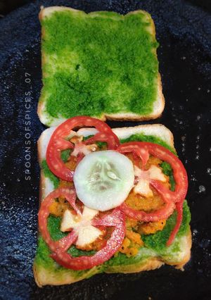 A picture of Mumbai Juhu Beach Sandwich.