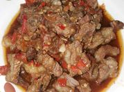 Gambar menu daging mercon ala jogja