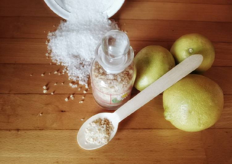 Steps to Make Perfect Sale aromatizzato al limone π·