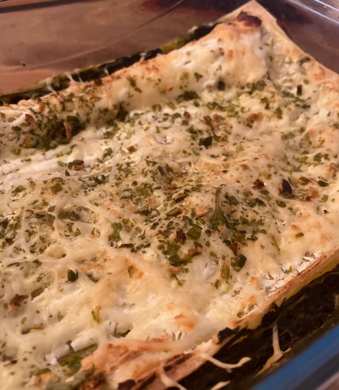 Une photo de Lasagnes légères - Épinards / Chèvre Frais