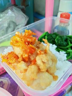 Foto resep Ayam popcorn sambal geprek