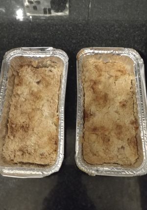 A picture of Toffee Apple Crumble.