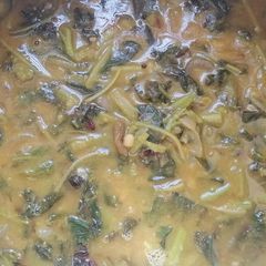 Easy Spinach Kootu / Gravy A picture of Easy Spinach Kootu / Gravy.