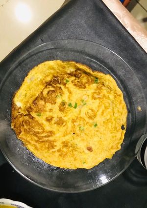 A picture of Desi Omelette.