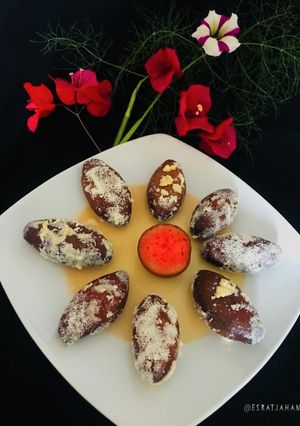 গুঁড়ো দুধের কালোজাম মিষ্টি (gunro dudher kalojam misti recipe in Bengali) রেসিপির প্রধান ছবি
