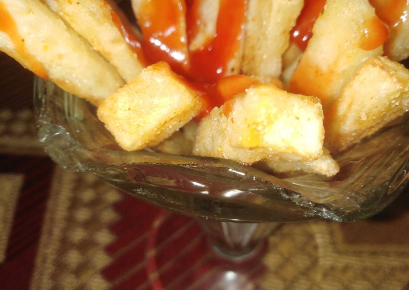 Crispy spicy French fries šš„š„š„ššššššš