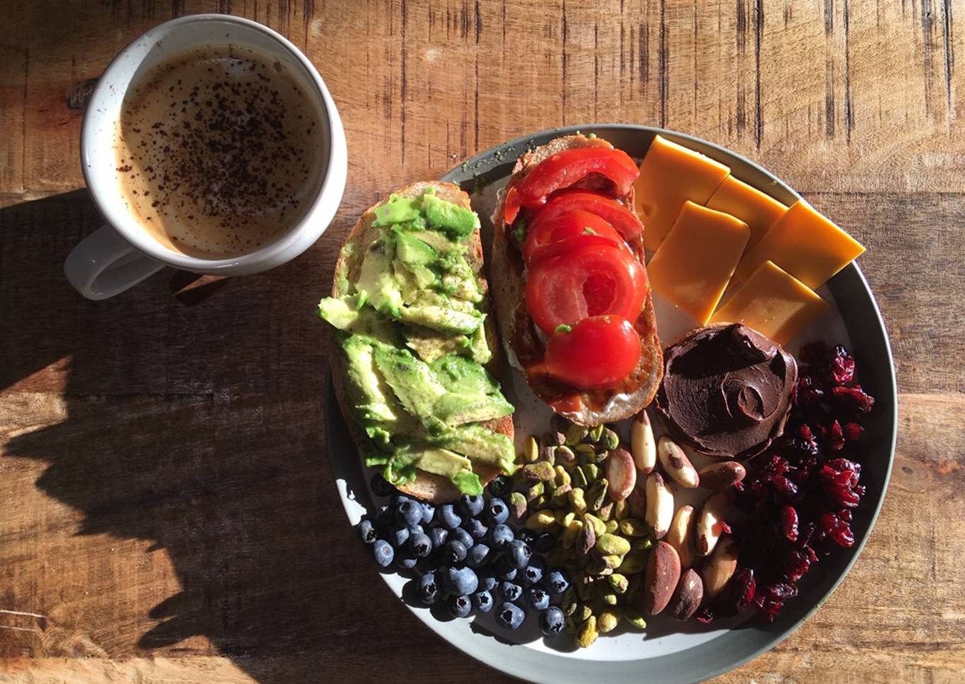 Vegan grazing plate