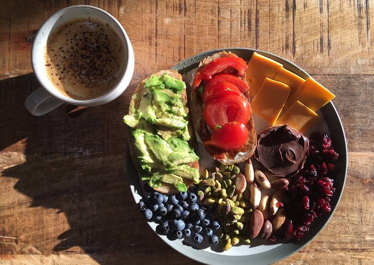 Vegan grazing plate