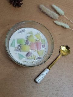 Foto resep 202. Es Jelly Pelangi