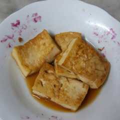 A picture of Tahu saus tiram.