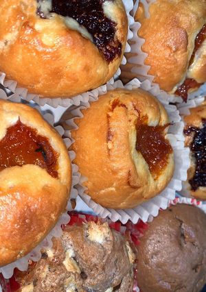 A picture of Home-made Cupcakes.